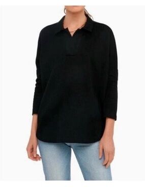 Tuckernuck Pomander Place Easy Polo Swing Sweatshirt M/L